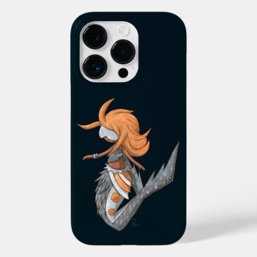 Modern Cyberpunk Mermaid Illustrated Case_Mate iPhone 14 Pro Case