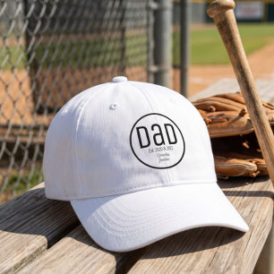 Modern Dad Established Simple Kids Names Hat