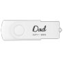 Modern Dad | Kids Names Father's Day Script Flash Drive