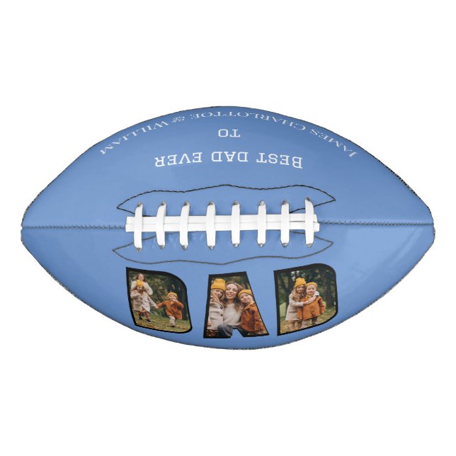 Modern Dad photo  collage script  Football (Front)