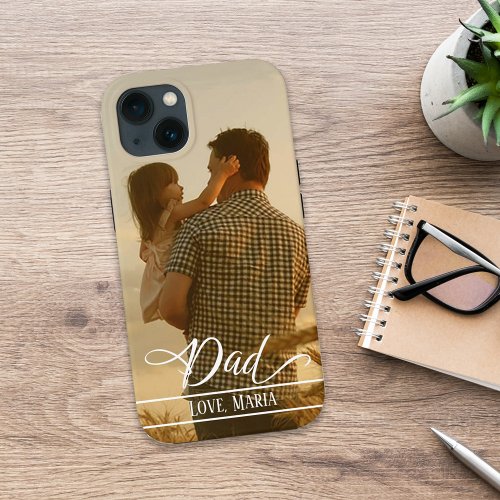 Modern Dad Stylish Photo Trendy  iPhone 13 Case