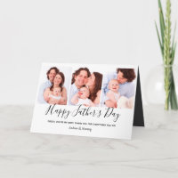 Modern Dada 3 Photo Collage Father's Day dad gift