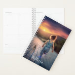 Modern Daily Weekly Yearly | Add YOUR PHOTO Planner<br><div class="desc">Lovely modern personalized daily planner / calendar .  Customize it by adding your photo,  picture,  image with option to add name or message.  Perfect for school,  business,  or personal.</div>