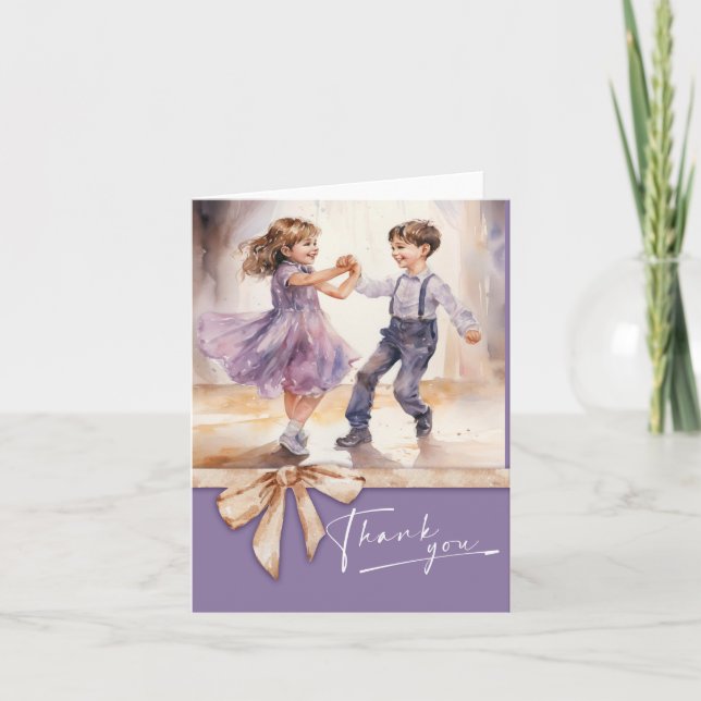 Modern Dance Instructor thank you notes (Front)