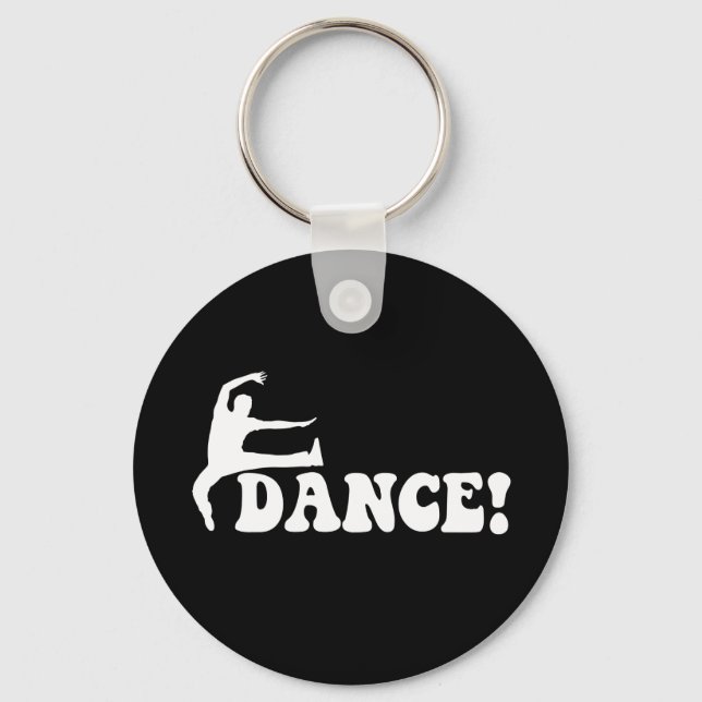modern dance keychain (Front)
