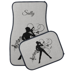 Modern Dance Personal Car Floor Mat