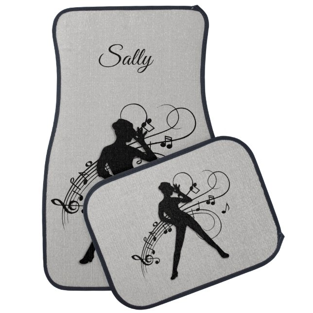 Modern Dance Personal Car Floor Mat (Set)