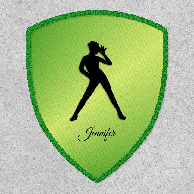 Modern Dance with Name  Patch (Front)