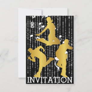 Modern Dancer Hip Hop Urban Club Vip Invitation