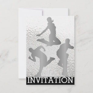 Modern Dancer Hip Hop Urban Club Vip Invitation