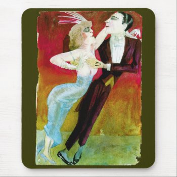 Modern Dancing Couple By Otto Dix Mouse Pad by FaerieRita at Zazzle