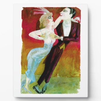Modern Dancing Couple By Otto Dix Plaque by FaerieRita at Zazzle