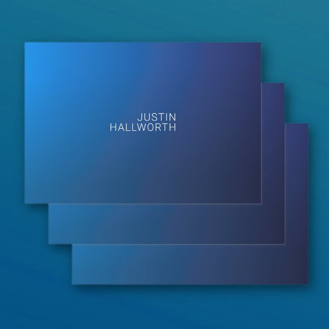Modern Dark Blue Gradient & Minimal Editable Text Wrapping Paper Sheets (Creator Uploaded)