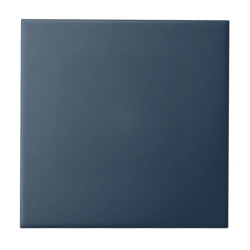 Modern Dark Blue Monochrome  Ceramic Tile