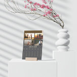 Modern Dark Easel Calendar August 2025 Holder<br><div class="desc">Transform your workspace with our exquisite monthly desk calendars, designed to elevate your desk's aesthetic while keeping you organized. Each month, you can refresh your environment with a selection of beautifully unique designs that cater to various tastes, ensuring that your calendar is not just functional but also a statement piece....</div>