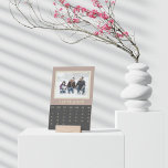 Modern Dark Easel Calendar September 2025 Holder<br><div class="desc">Transform your workspace with our exquisite monthly desk calendars, designed to elevate your desk's aesthetic while keeping you organized. Each month, you can refresh your environment with a selection of beautifully unique designs that cater to various tastes, ensuring that your calendar is not just functional but also a statement piece....</div>