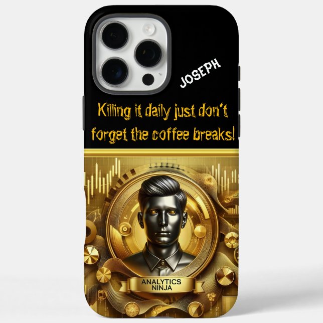 Modern Data Scientist Excels in Analytics Case-Mate iPhone Case (Back)