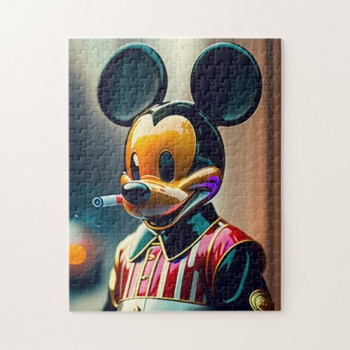 Modern day Mickey mouse Jigsaw Puzzle