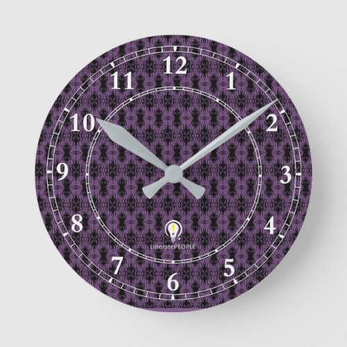 Modern Decorated Designer18 Wall Clock Buy Online