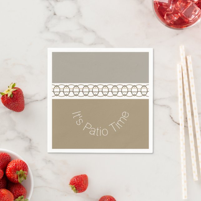 Modern Decorative Design Napkins (Insitu)