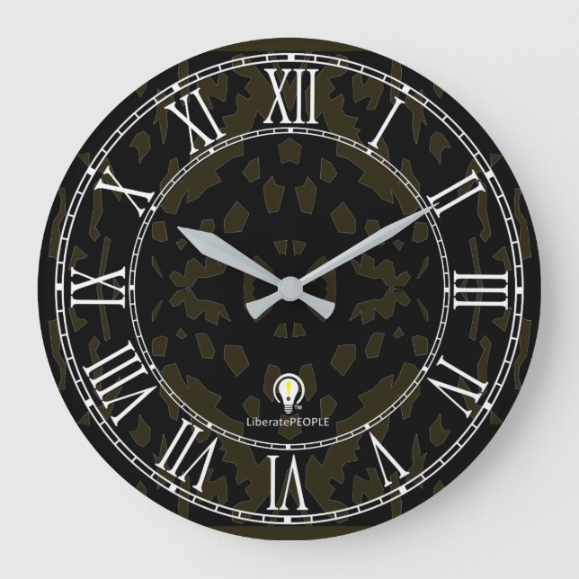 Modern Decorative Designer#1 Wall Clock Buy Online (Front)