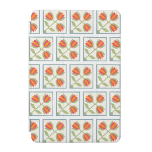 Modern Decorative Flowers Pattern iPad Mini Cover