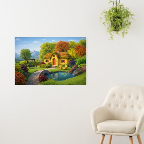 Modern Decorative Wall Art Poster | Stylish Room D