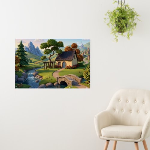 Modern Decorative Wall Art Poster | Stylish Room D