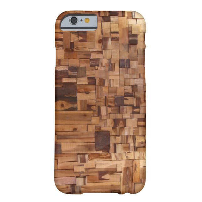 Modern Decorative Wood iPhone 6 case (Back)