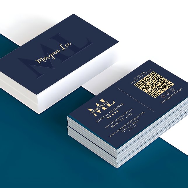 Modern Dental Professional Customizable Business Card (Modern Dental Professional)