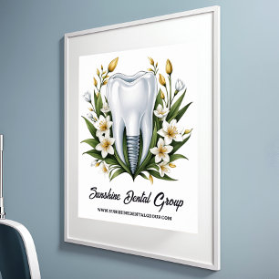 Modern Dentist Logo Poster