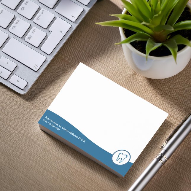 Modern Dentist Office Sticky Notepads (Creator Uploaded)