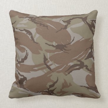 Modern Desert Camo Pillow Modern Desert Camo Pillow
