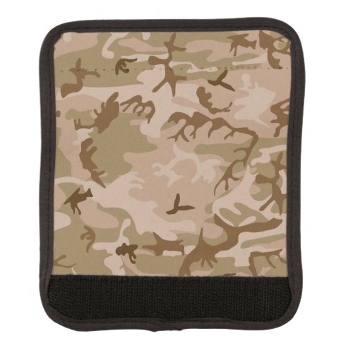 Modern Desert Military Camo Camouflage Luggage Handle Wrap