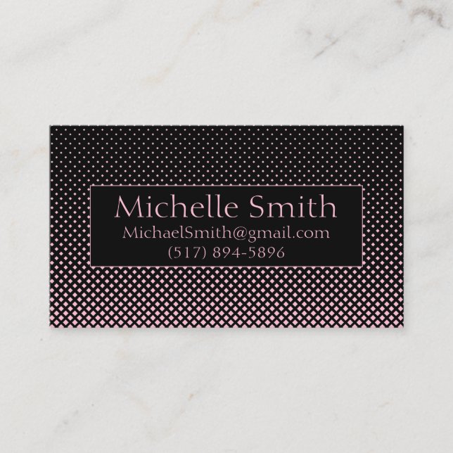 Modern Design Business Card (Front)
