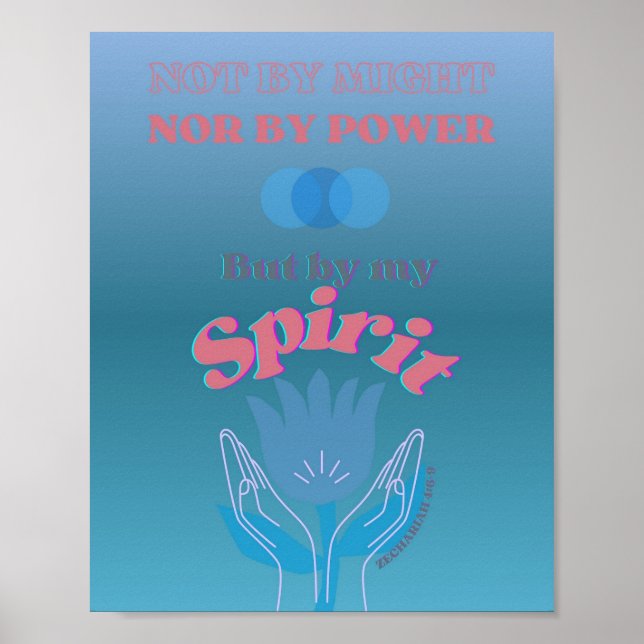 Modern Design / Christian Poster/ Faith  Poster (Front)