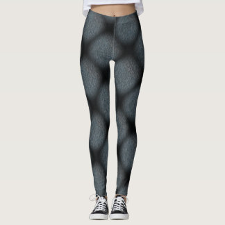 modern design deep gray leggings