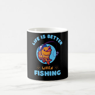 MODERN DESIGN FOR FISHERMEN COFFEE MUG