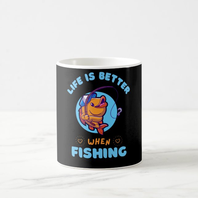 MODERN DESIGN FOR FISHERMEN COFFEE MUG (Center)
