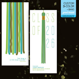 Modern Design Graduation Announcement   Color-Edit