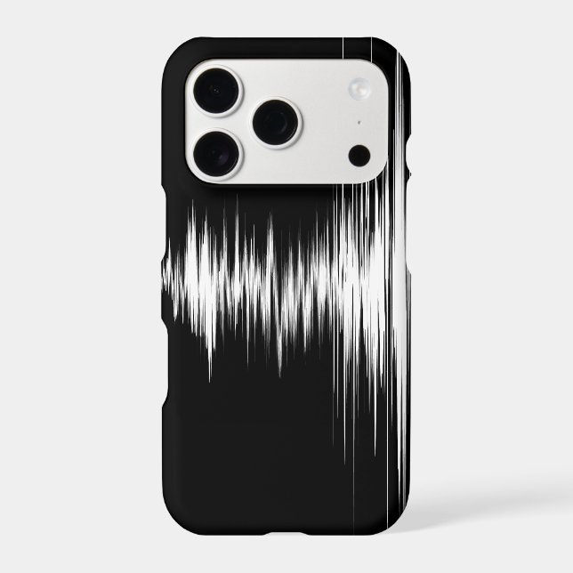 Modern Design in Black and White Case-Mate iPhone Case (Back)