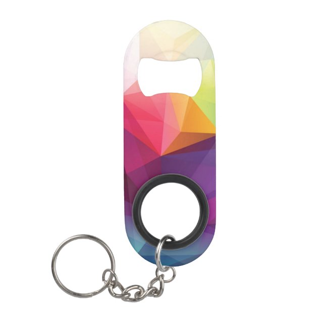 Modern Design Keychain Bottle Opener (Front)