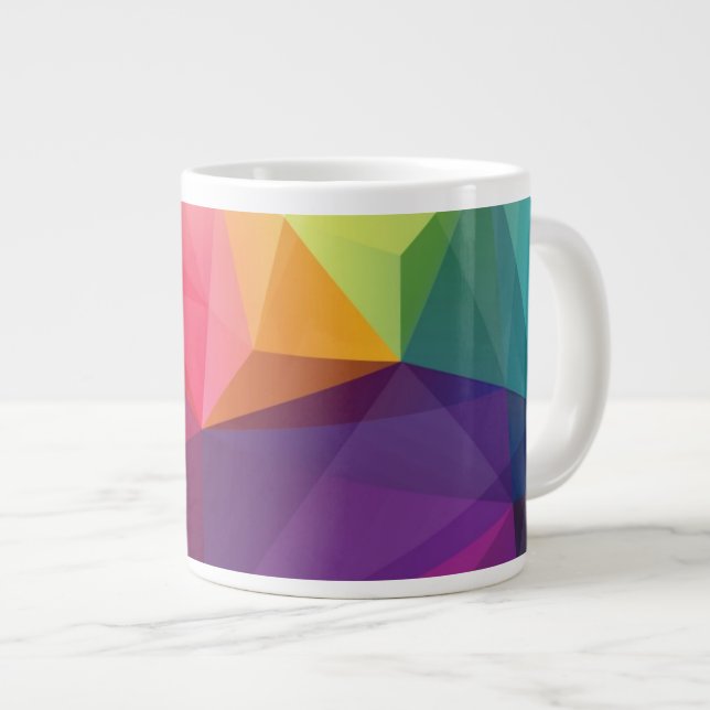 Modern Design Large Coffee Mug (Front Right)