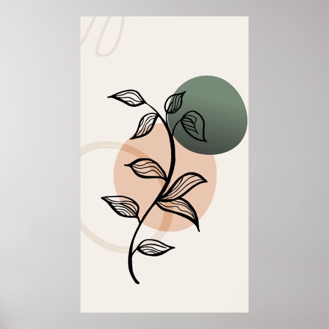 Modern design  poster (Front)