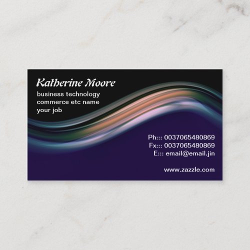 modern design professional style business cards