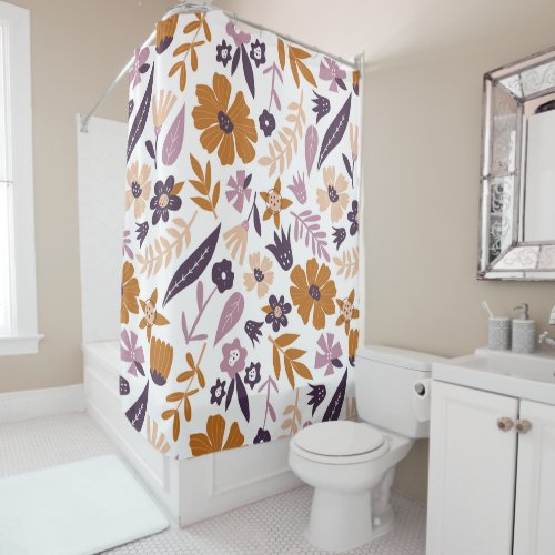Modern design  shower curtain
