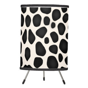 Modern design with black patterns   tripod lamp