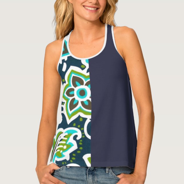 Modern Designer Tank Top (Front)