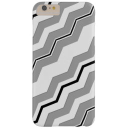 Modern Diagonal Chevron with any Color Detail Barely There iPhone 6 Plus Case