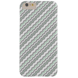Modern Diagonal Chevron with any Color Detail Barely There iPhone 6 Plus Case